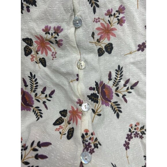 Jane and Delancey Women's Floral Blouse Top Size XL Multicolor Boho Paisley - Picture 6 of 8